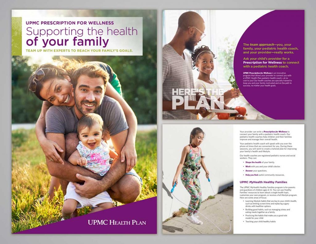 UPMC Prescription for Wellness Pediatric Brochure.